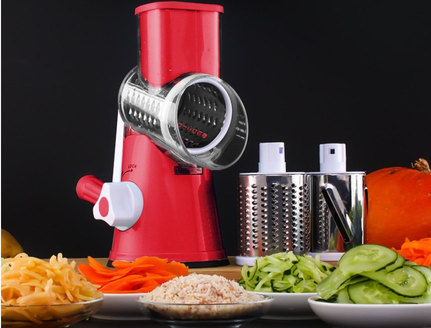 3-in-1 Manual Vegetable Slicer & Shredder - Image 7