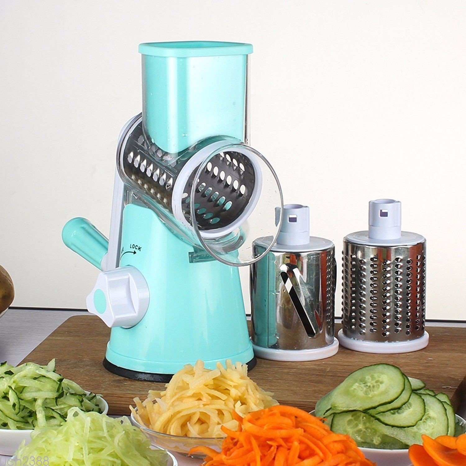 3-in-1 Manual Vegetable Slicer & Shredder - Image 4