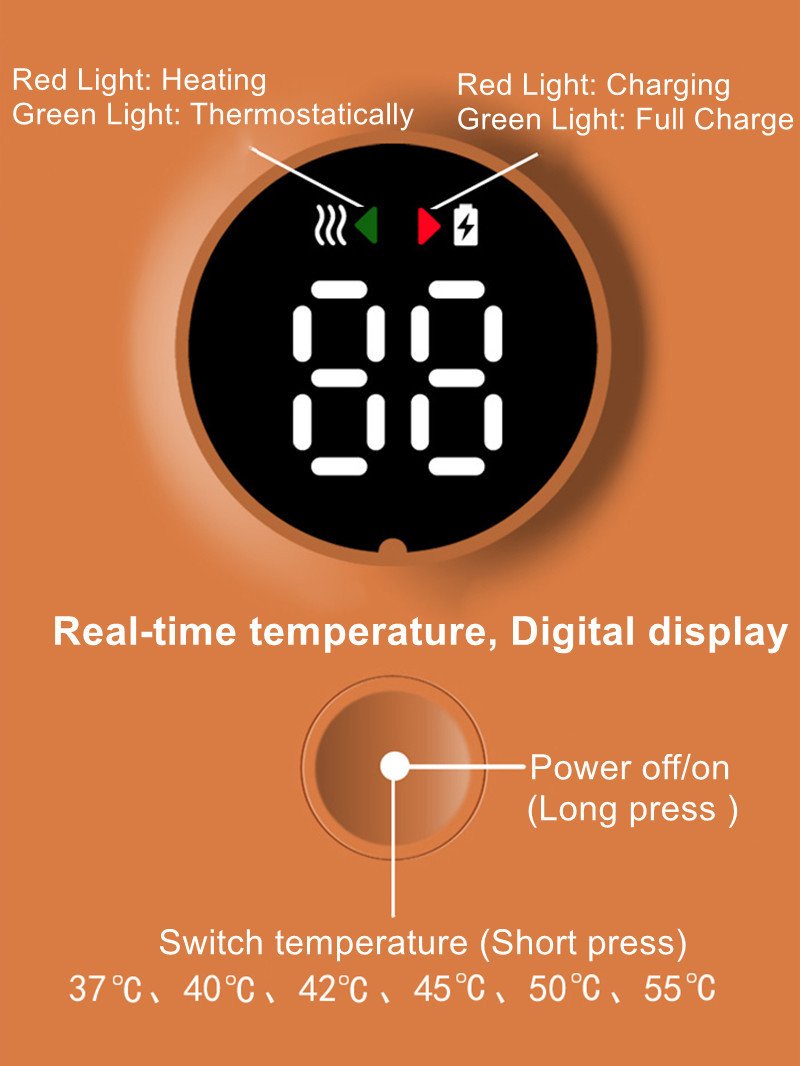 Portable Baby Bottle Warmer with 42°C Temperature Control - Image 4