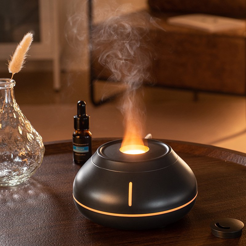 Flame Effect Aroma Diffuser & Mini Humidifier - Image 2