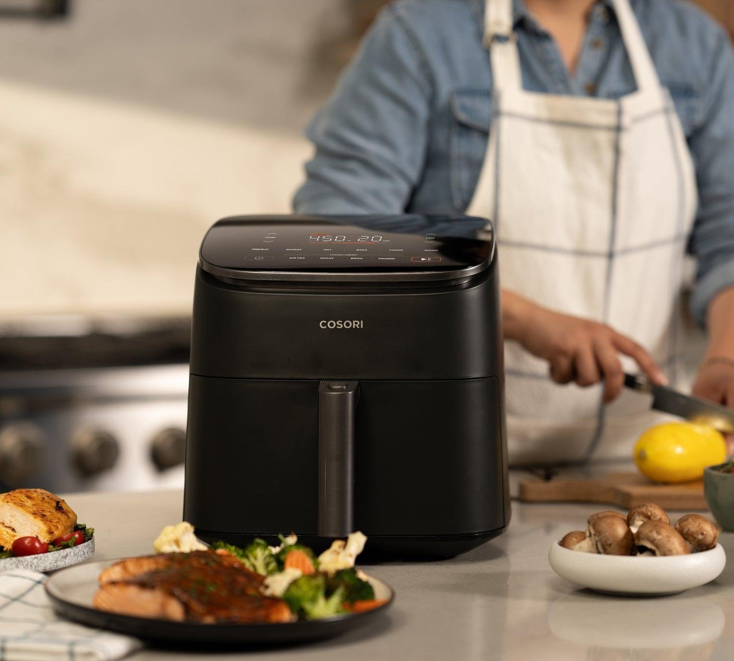 COSORI TurboBlaze Air Fryer, 9-in-1, 6 Qt, PFAS-Free Ceramic Coating - image 2