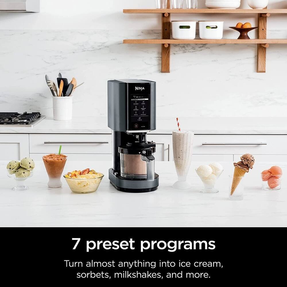 Ninja CREAMi 7-in-1 Ice Cream Maker, Ice Cream, Gelato & More