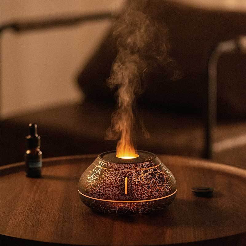 Flame Effect Aroma Diffuser & Mini Humidifier