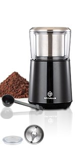 DR MILLS DM-7441W Electric Coffee and Spice Grinder – 150W, SUS304 Stainless Steel, White - image 5