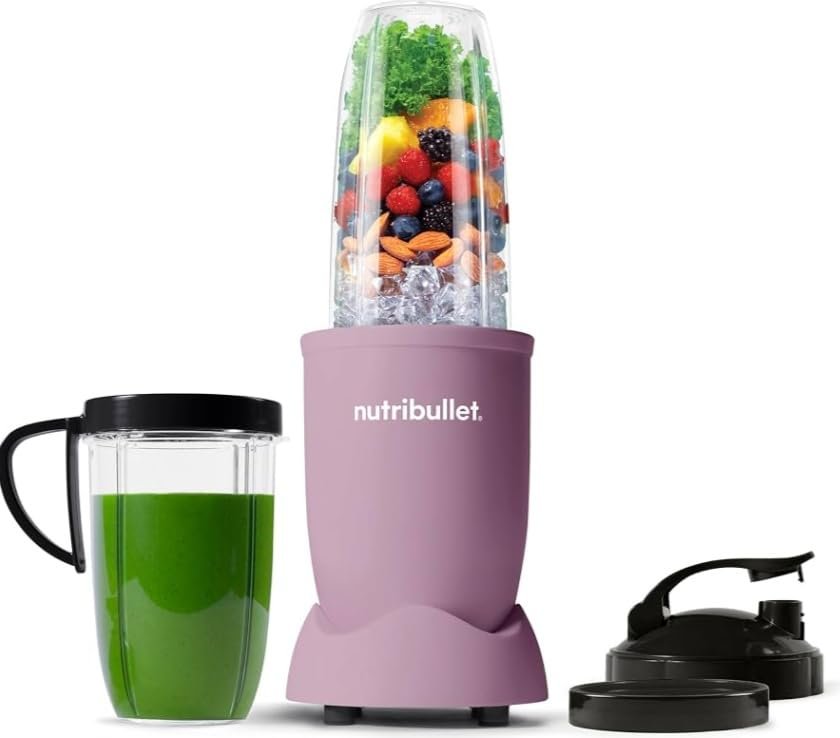Amazon.com: nutribullet Personal Blender, 600W, 24oz Cup, 18 oz Cup, NBR-0601WM | 600-watt base blends smoothies, shakes & frozen drinks. Includes (2) Cups (1) Travel Lid. Dishwasher safe.: Home & Kitchen - image 6
