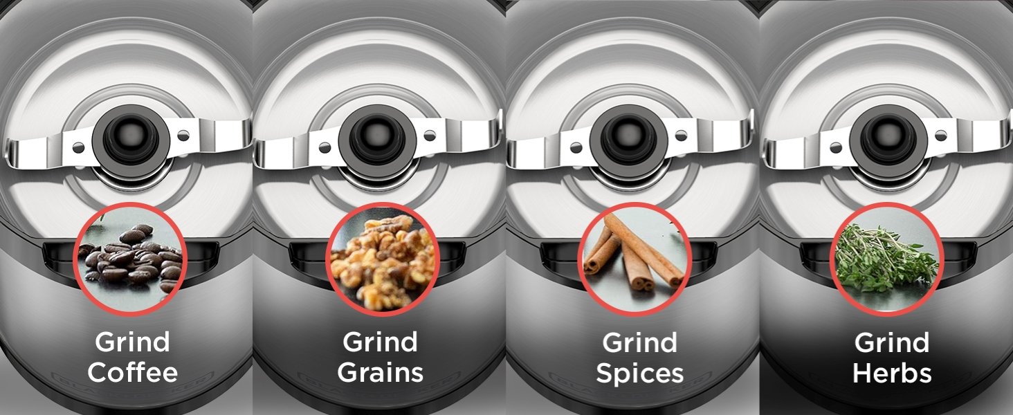 BLACK+DECKER One Touch Coffee Grinder – 150W Stainless Steel Coffee and Spice Grinder - image 12