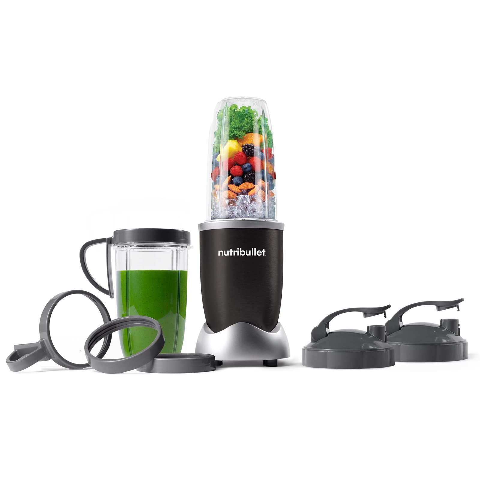 Amazon.com: nutribullet Personal Blender, 600W, 24oz Cup, 18 oz Cup, NBR-0601WM | 600-watt base blends smoothies, shakes & frozen drinks. Includes (2) Cups (1) Travel Lid. Dishwasher safe.: Home & Kitchen - image 8
