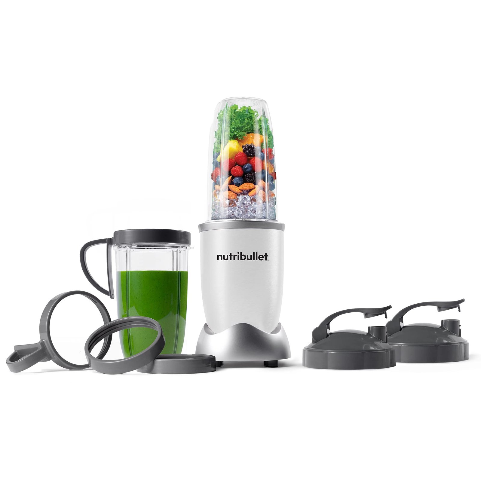 Amazon.com: nutribullet Personal Blender, 600W, 24oz Cup, 18 oz Cup, NBR-0601WM | 600-watt base blends smoothies, shakes & frozen drinks. Includes (2) Cups (1) Travel Lid. Dishwasher safe.: Home & Kitchen - image 9
