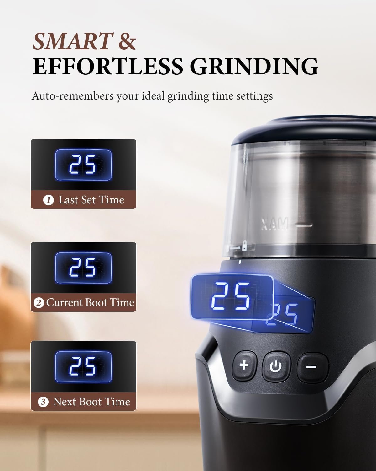 SHARDOR Adjustable Electric Coffee Grinder - image 12