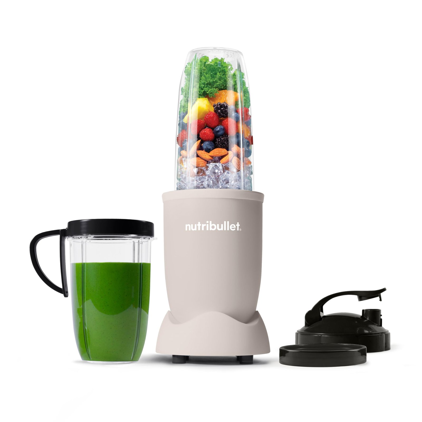Amazon.com: nutribullet Personal Blender, 600W, 24oz Cup, 18 oz Cup, NBR-0601WM | 600-watt base blends smoothies, shakes & frozen drinks. Includes (2) Cups (1) Travel Lid. Dishwasher safe.: Home & Kitchen - image 5