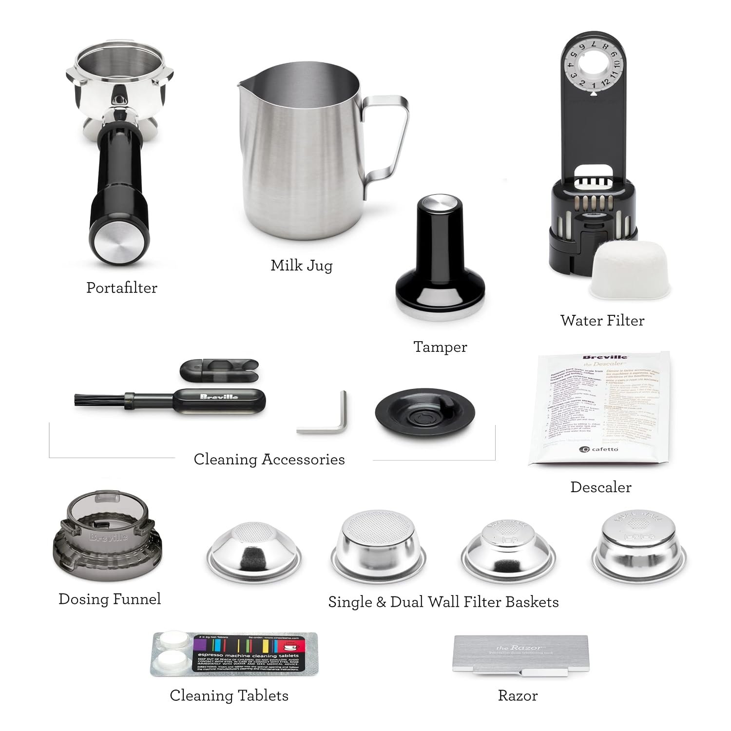 Breville BES870XL Barista Express Espresso Machine, Brushed Stainless Steel - image 4
