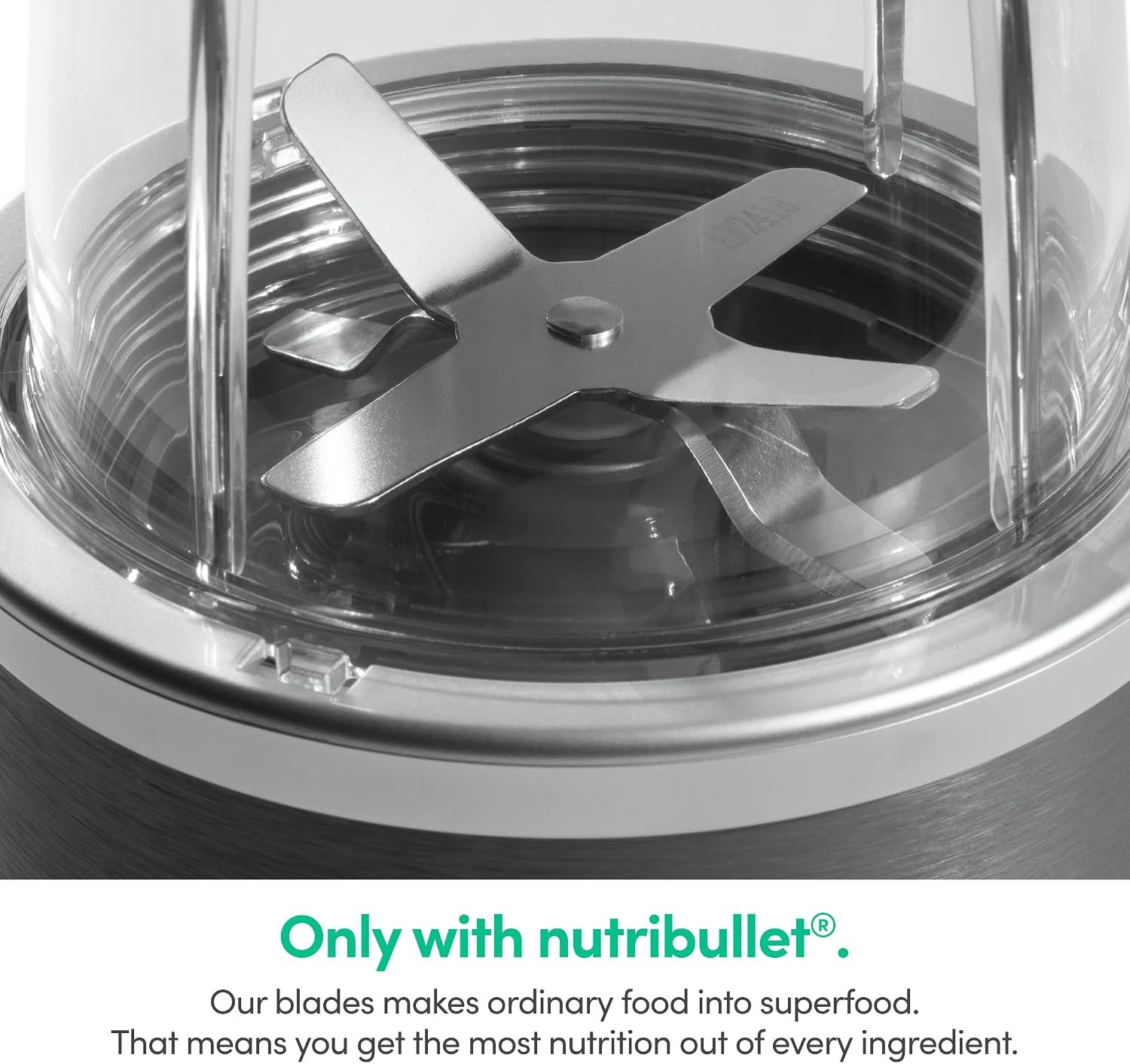 Amazon.com: nutribullet Personal Blender, 600W, 24oz Cup, 18 oz Cup, NBR-0601WM | 600-watt base blends smoothies, shakes & frozen drinks. Includes (2) Cups (1) Travel Lid. Dishwasher safe.: Home & Kitchen - image 16
