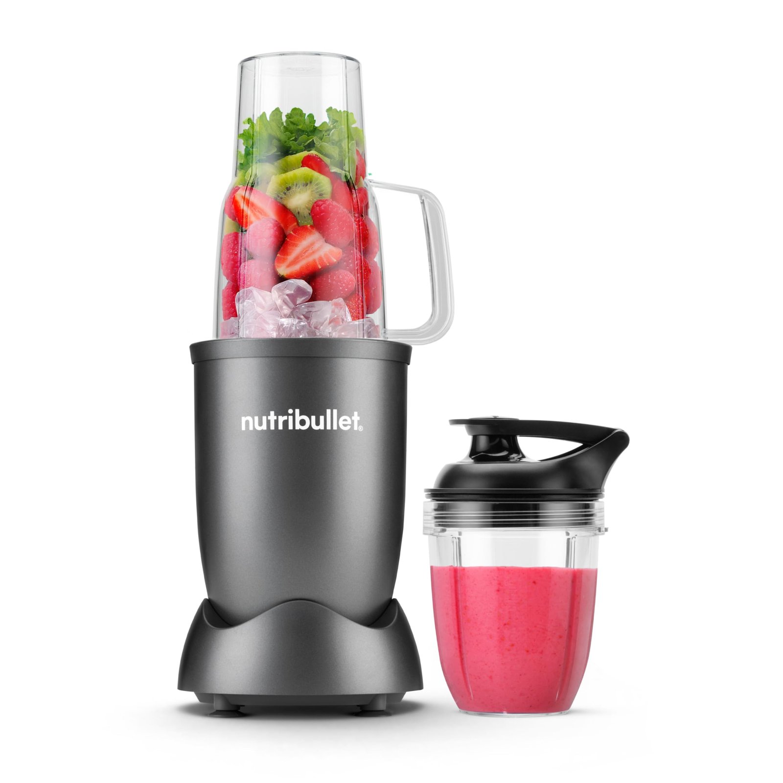Amazon.com: nutribullet Personal Blender, 600W, 24oz Cup, 18 oz Cup, NBR-0601WM | 600-watt base blends smoothies, shakes & frozen drinks. Includes (2) Cups (1) Travel Lid. Dishwasher safe.: Home & Kitchen - image 7