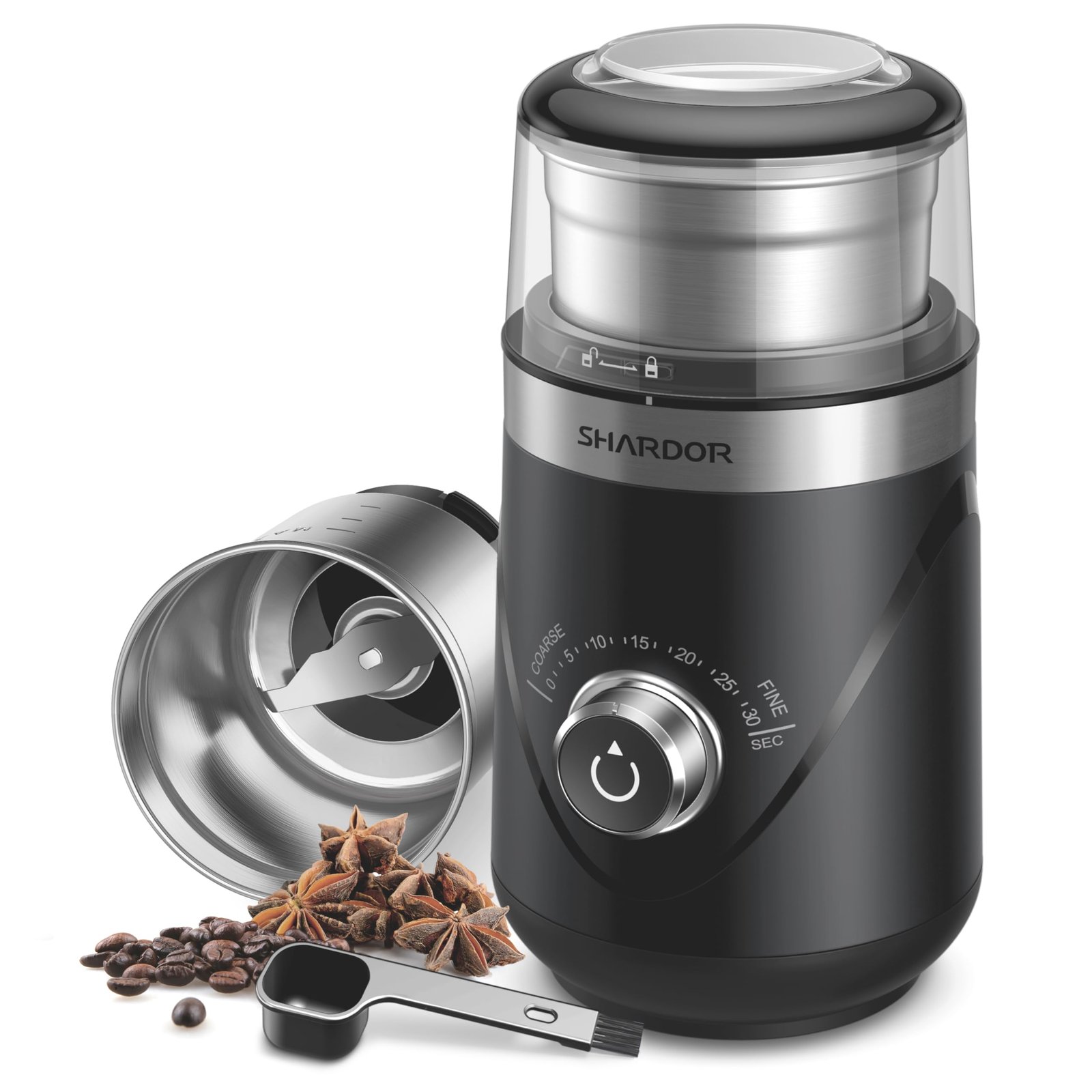 SHARDOR Adjustable Electric Coffee Grinder - image 5