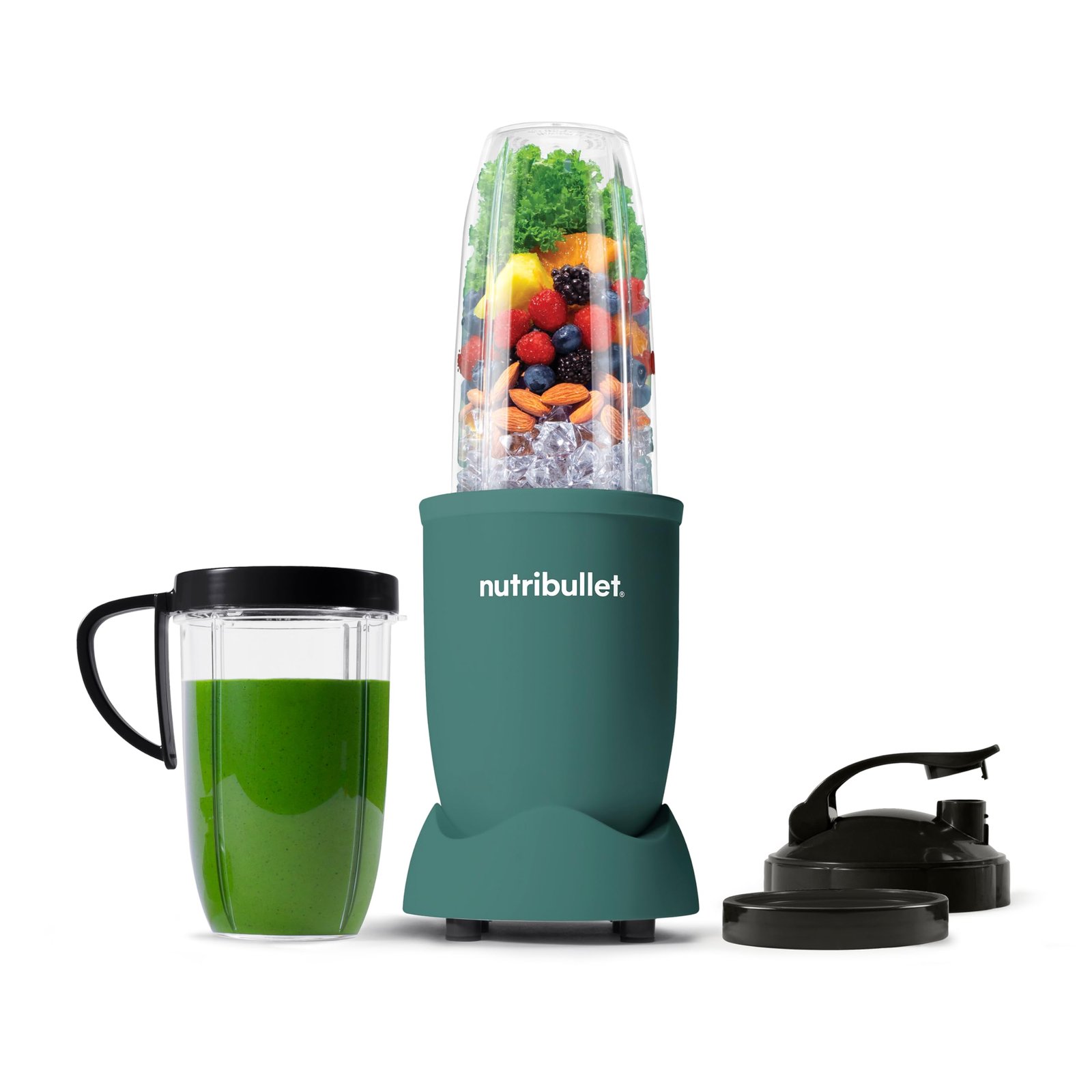 Amazon.com: nutribullet Personal Blender, 600W, 24oz Cup, 18 oz Cup, NBR-0601WM | 600-watt base blends smoothies, shakes & frozen drinks. Includes (2) Cups (1) Travel Lid. Dishwasher safe.: Home & Kitchen - image 4