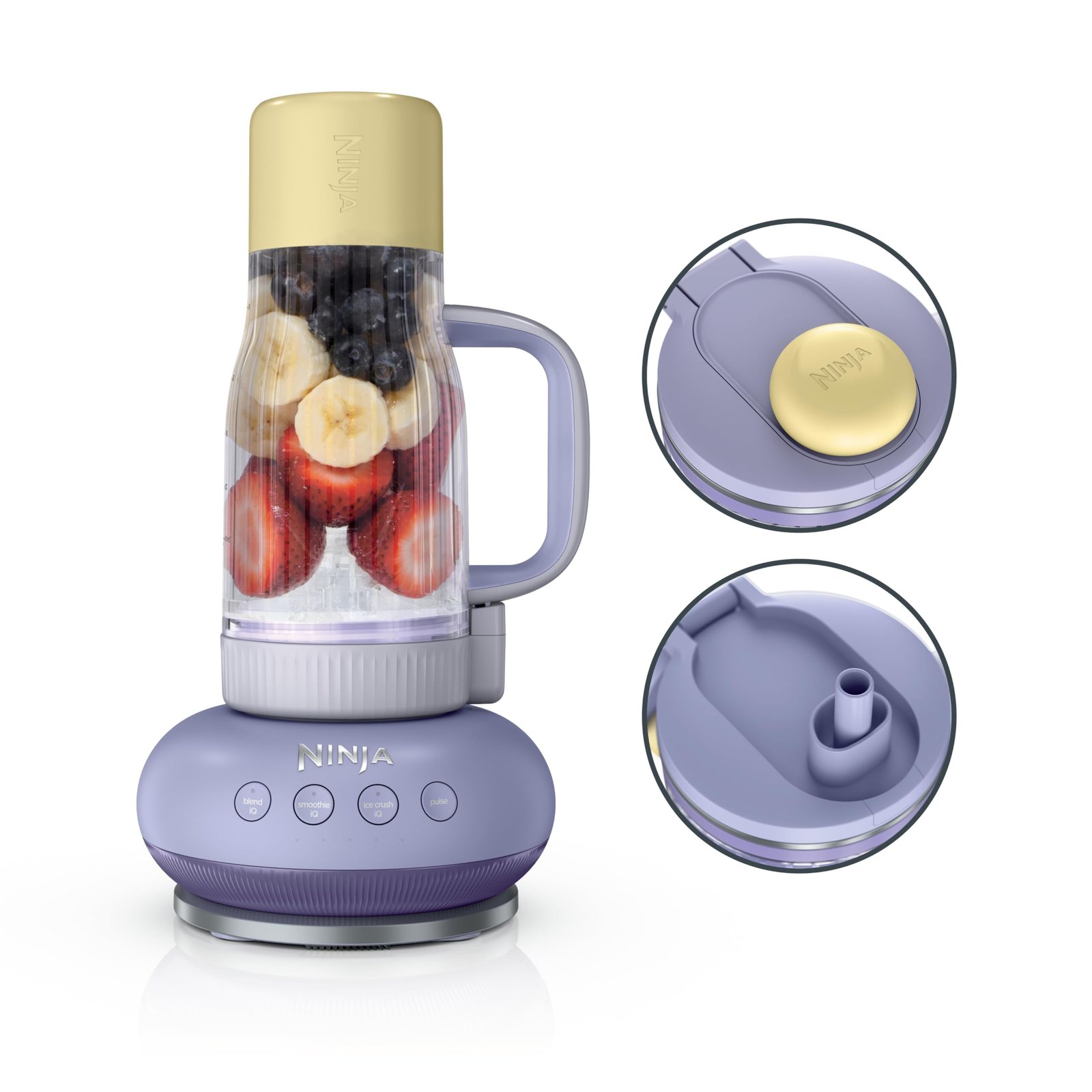 Ninja BlendBOSS Personal Blender, 26 oz Tumbler, 1200 Peak Watts, Pink Peppercorn, DB351PK1BRN - image 14