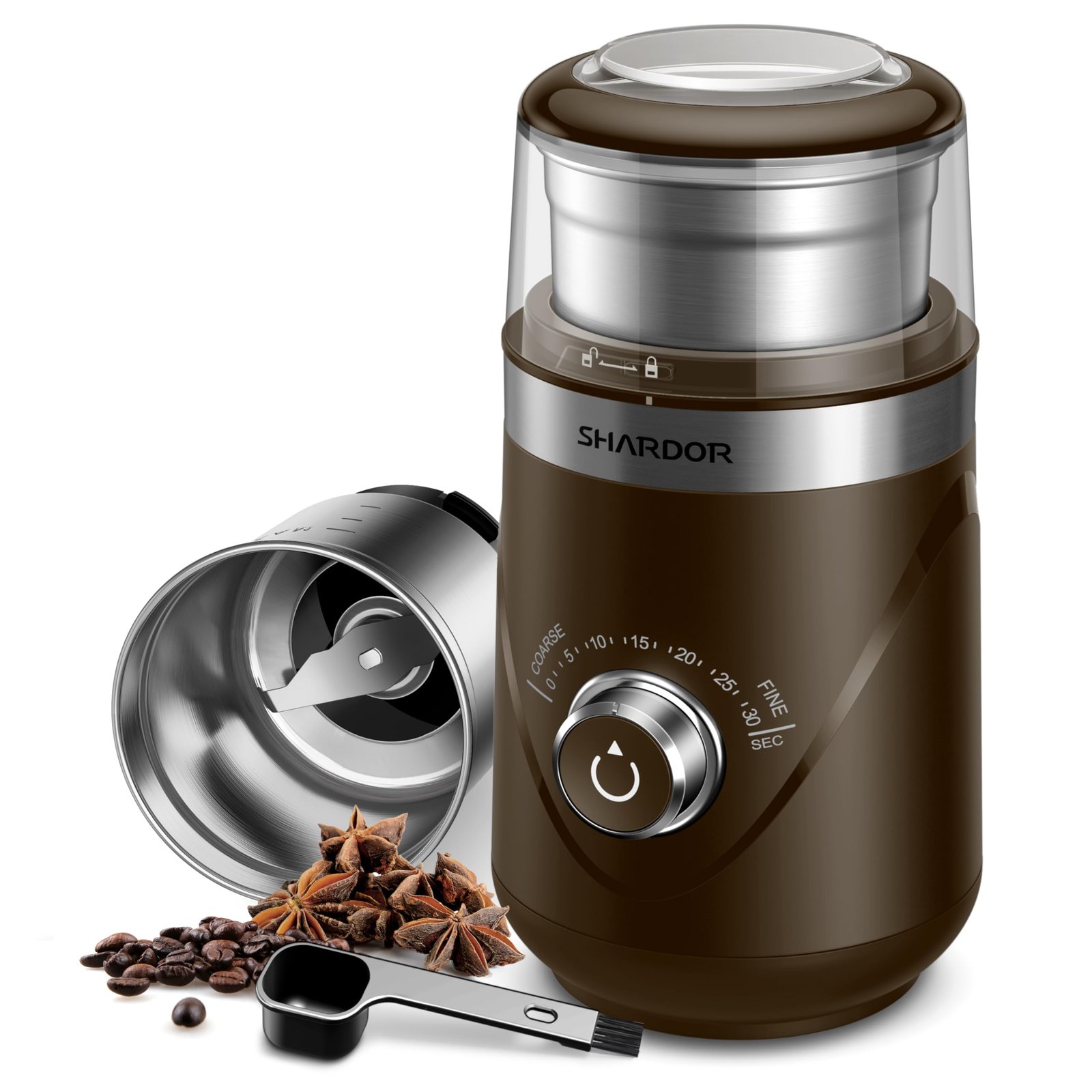 SHARDOR Adjustable Electric Coffee Grinder - image 8