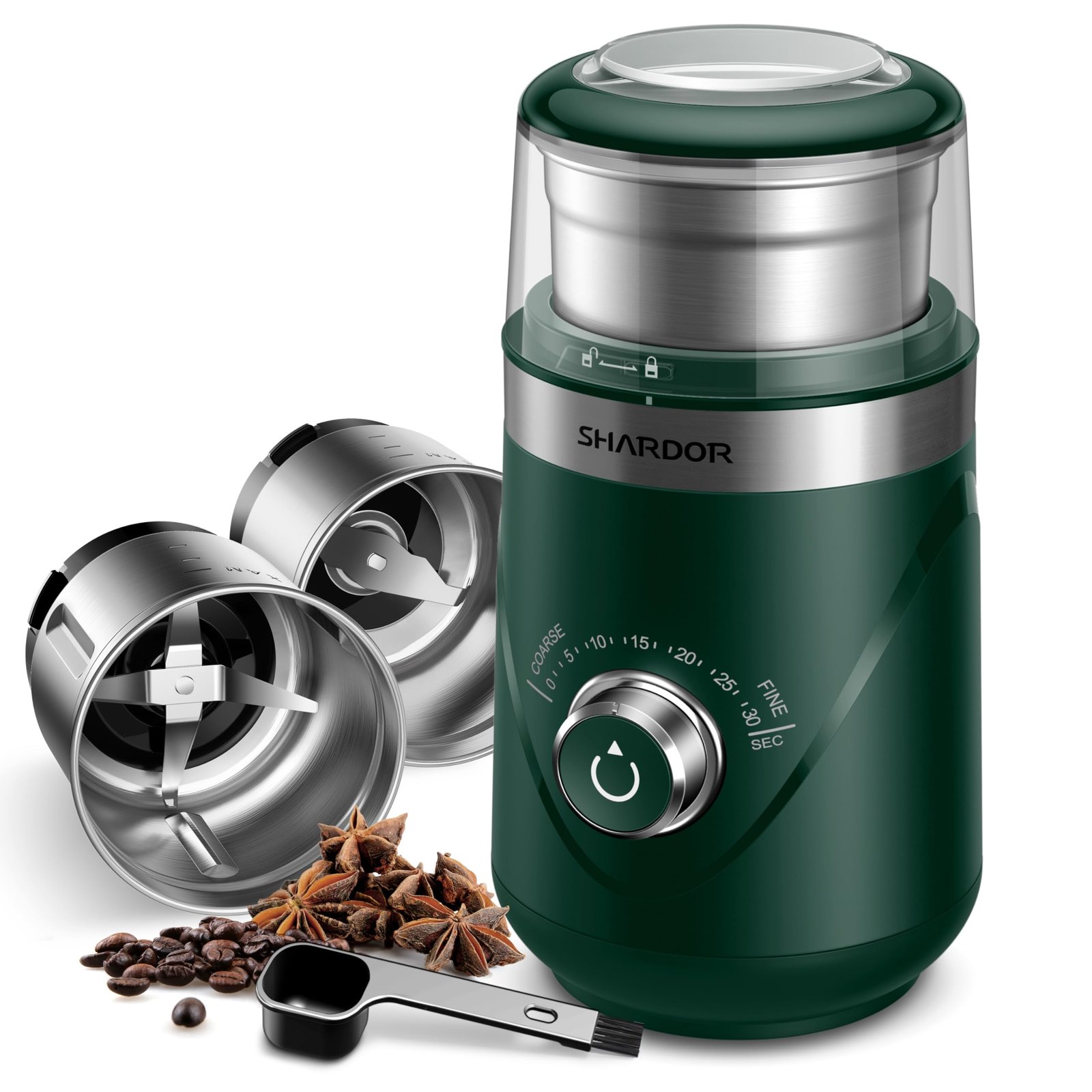 SHARDOR Adjustable Electric Coffee Grinder - image 4
