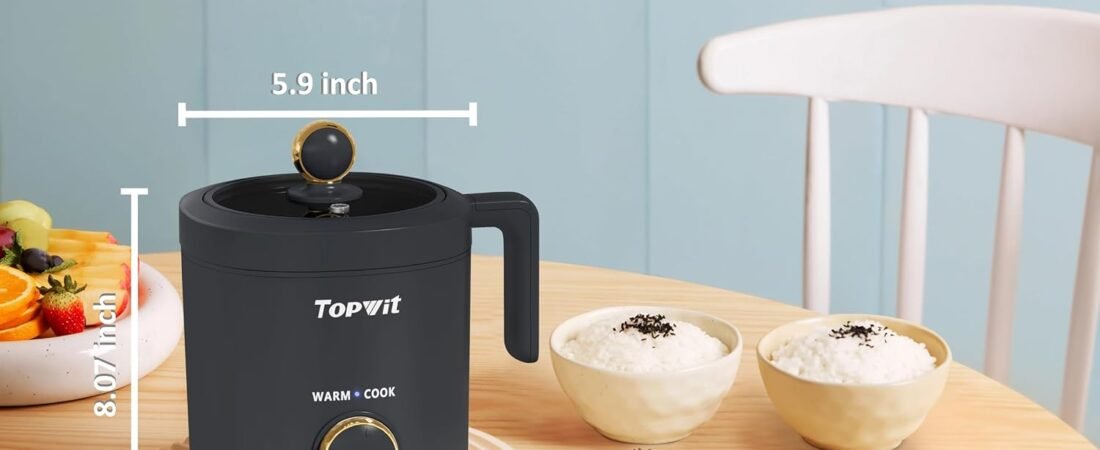 TOPWIT Mini Rice Cooker Review: Is This Compact 1.2L Rice Maker Worth It?