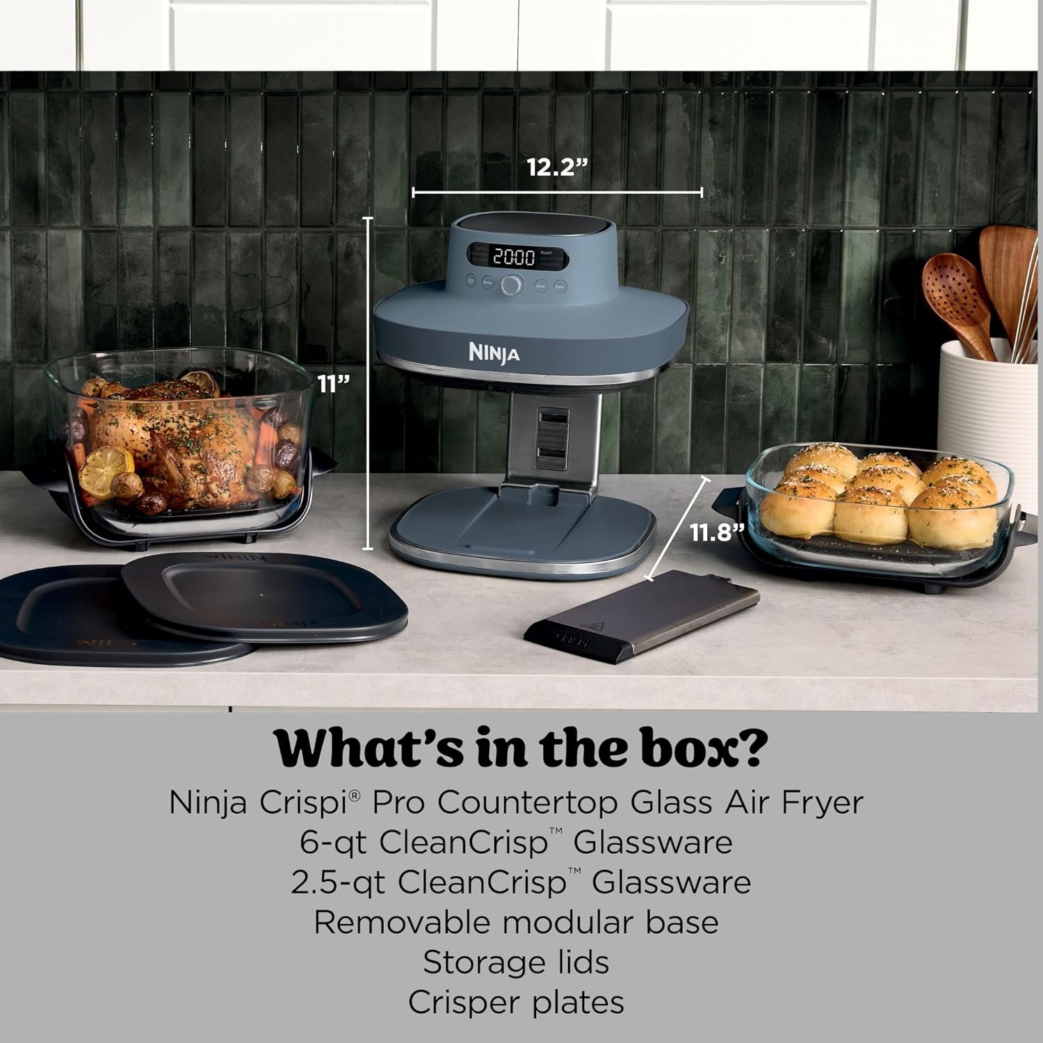 Ninja Crispi Pro Glass Air Fryer Review: 6-in-1 Cooking, Family-Sized Capacity & Glass Containers - image 2
