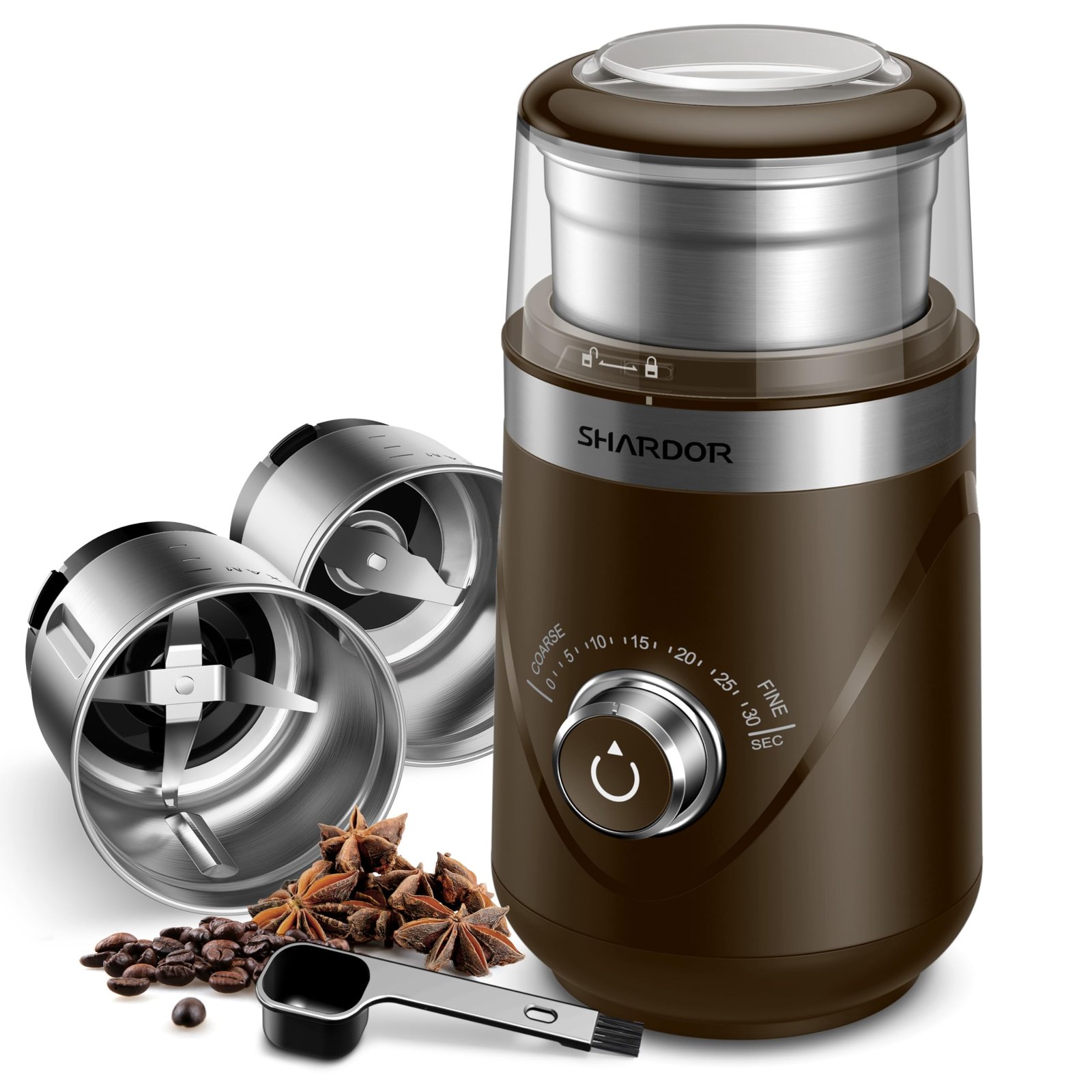 SHARDOR Adjustable Electric Coffee Grinder - image 10