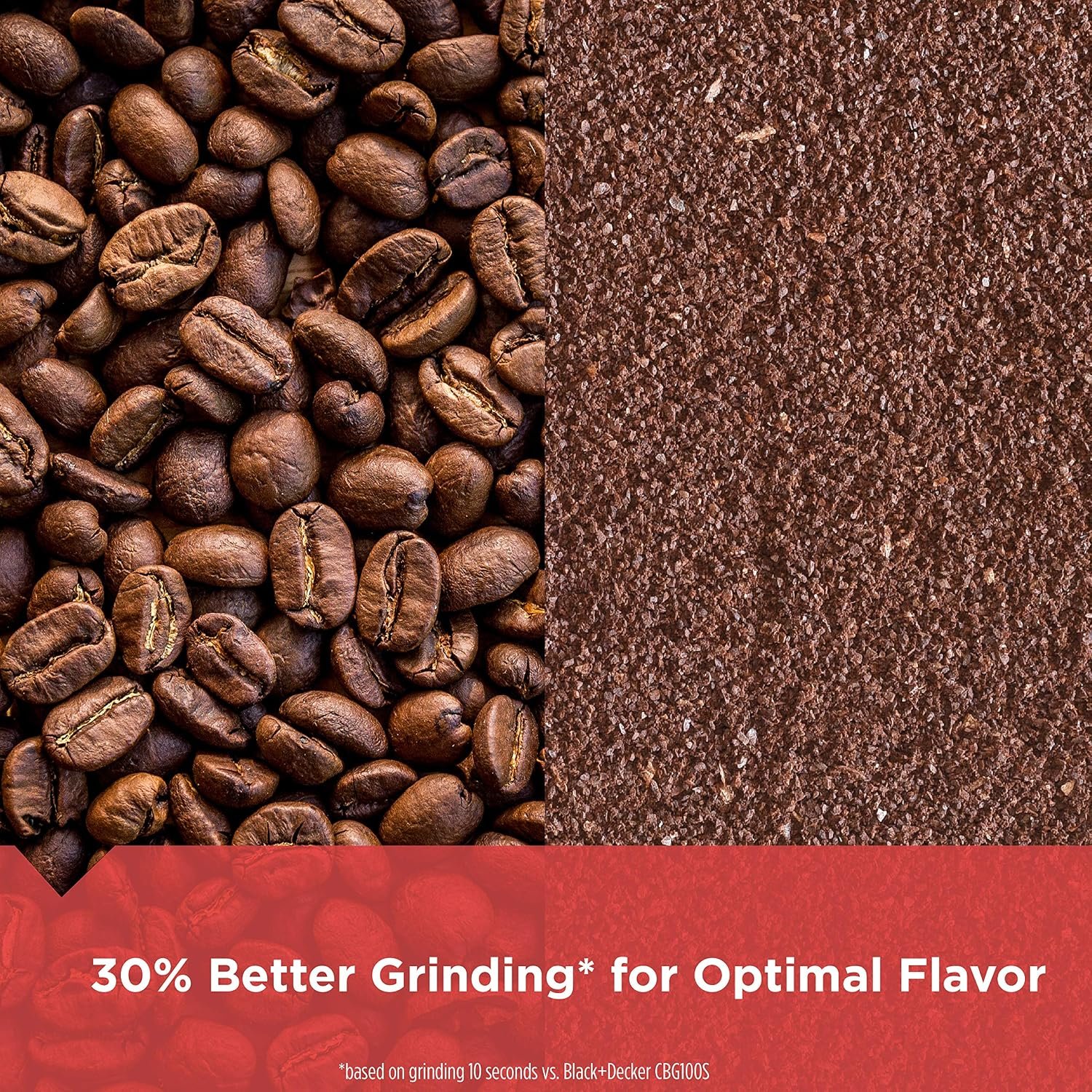BLACK+DECKER One Touch Coffee Grinder – 150W Stainless Steel Coffee and Spice Grinder - image 3